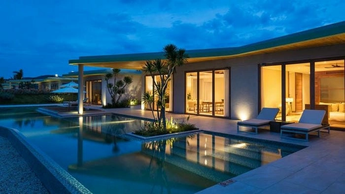 Đón bình minh villa Quy Nhơn tuyệt đẹp với khung cảnh biển bao la