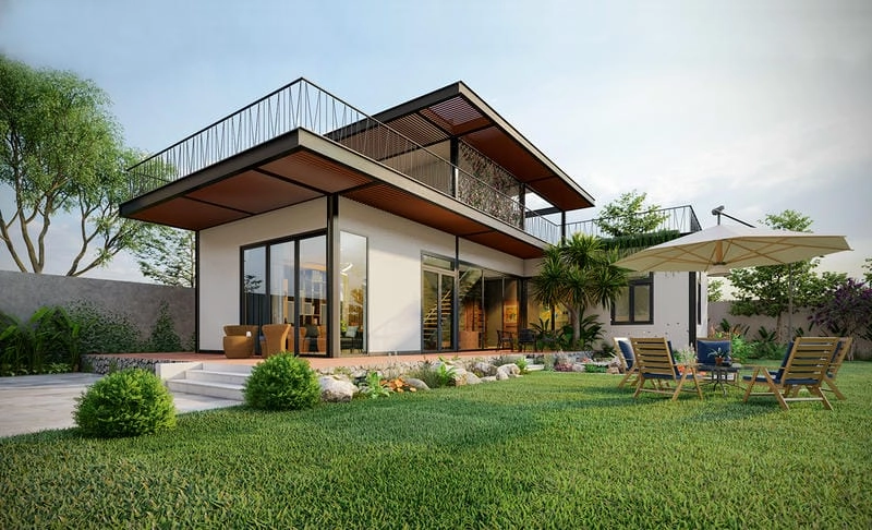 Tận hưởng không gian xanh mát tại Villa đồi chè Pleiku