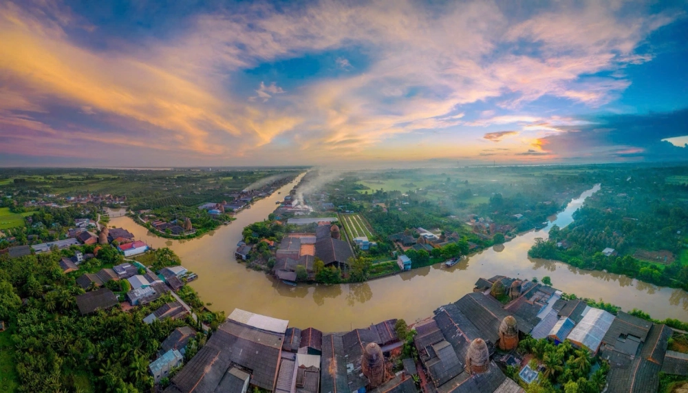 Ảnh Vĩnh Long đẹp lưu giữ vẻ mộc mạc miền sông nước