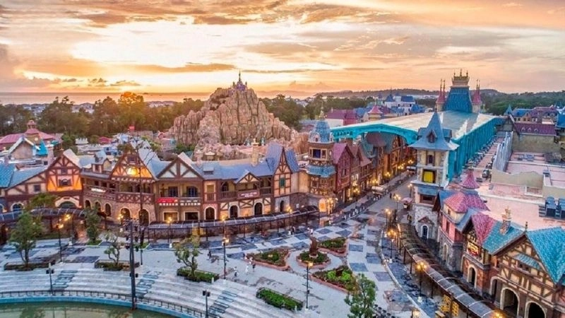 Cảnh quan VinWonders Nha Trang đẹp mê hoặc lòng