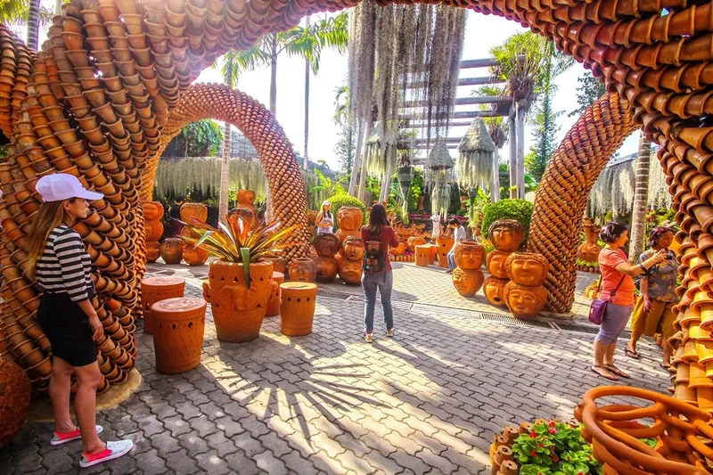 Vườn nhiệt đới Nong Nooch thu hút mọi ánh nhìn