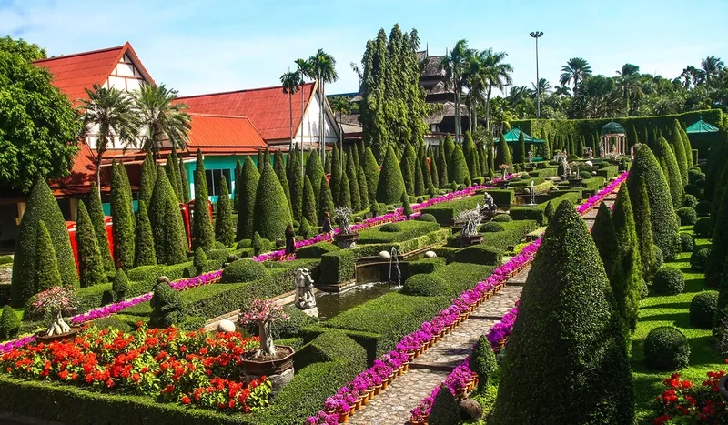 Khám phá sắc hoa tại Vườn nhiệt đới Nong Nooch