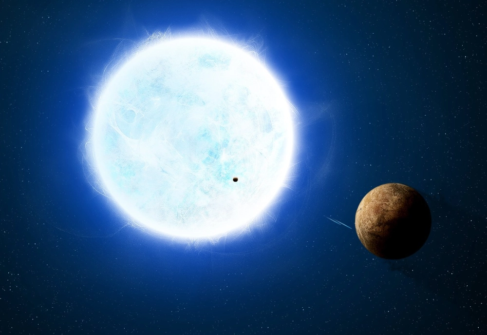 Hình thành sao lùn trắng sau cái chết của sao lớn