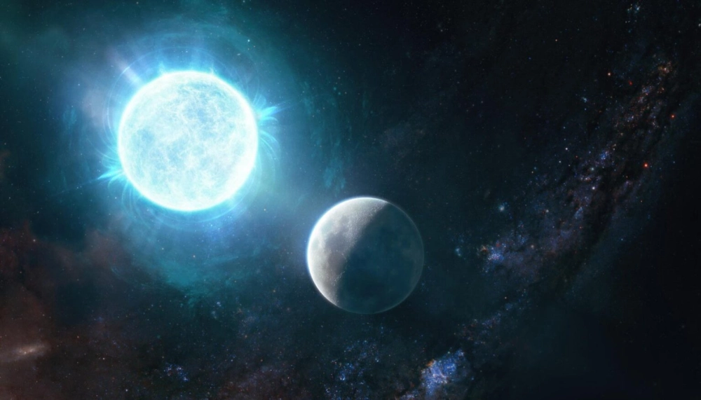 Kích thước sao lùn trắng chỉ bằng Trái Đất