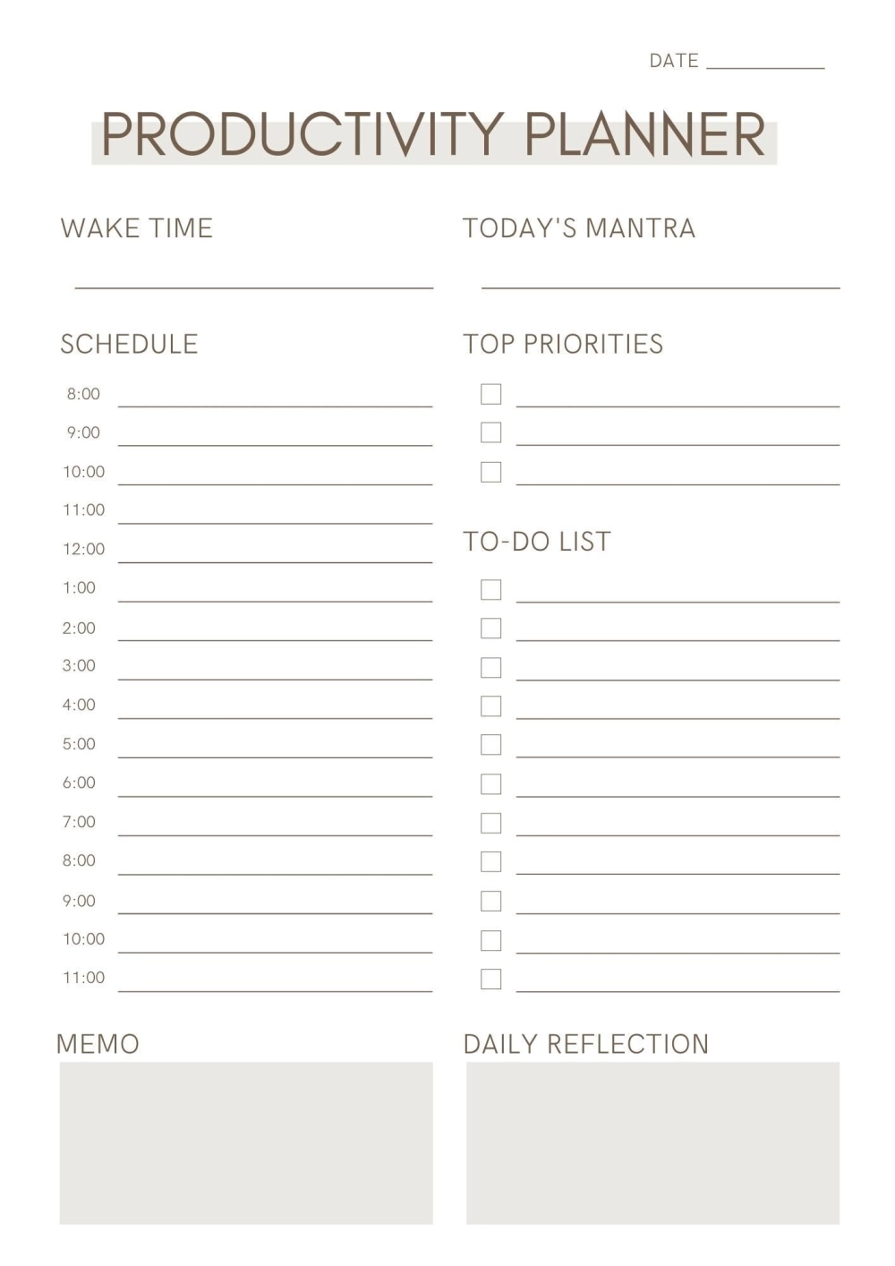 Xây dựng lịch trình hàng ngày theo mục tiêu cá nhân